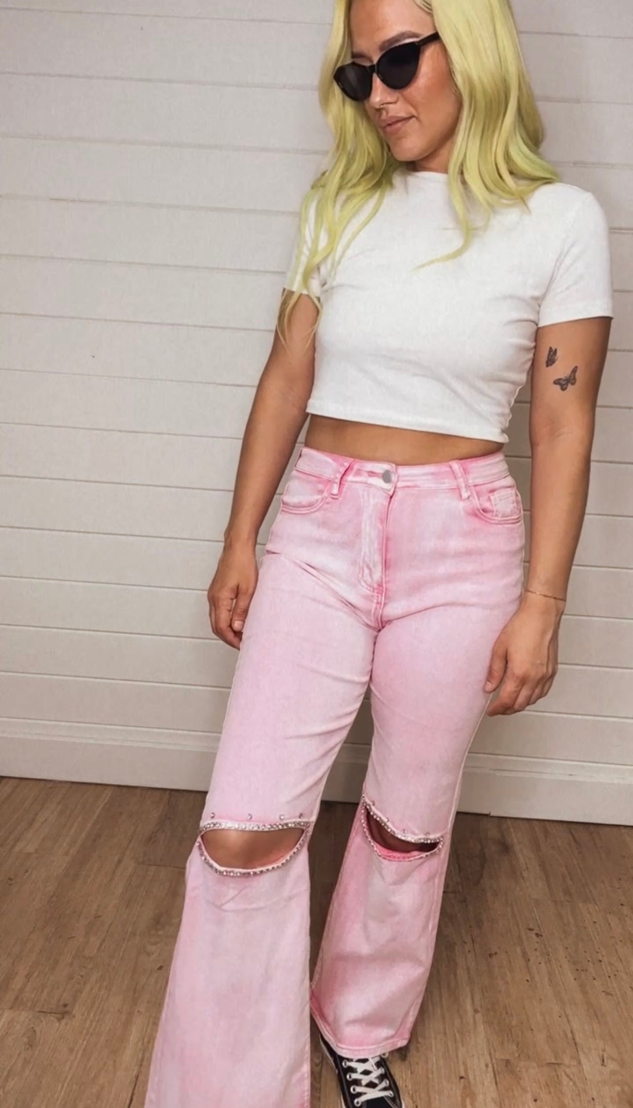 She’s a Gem Pink Jeans