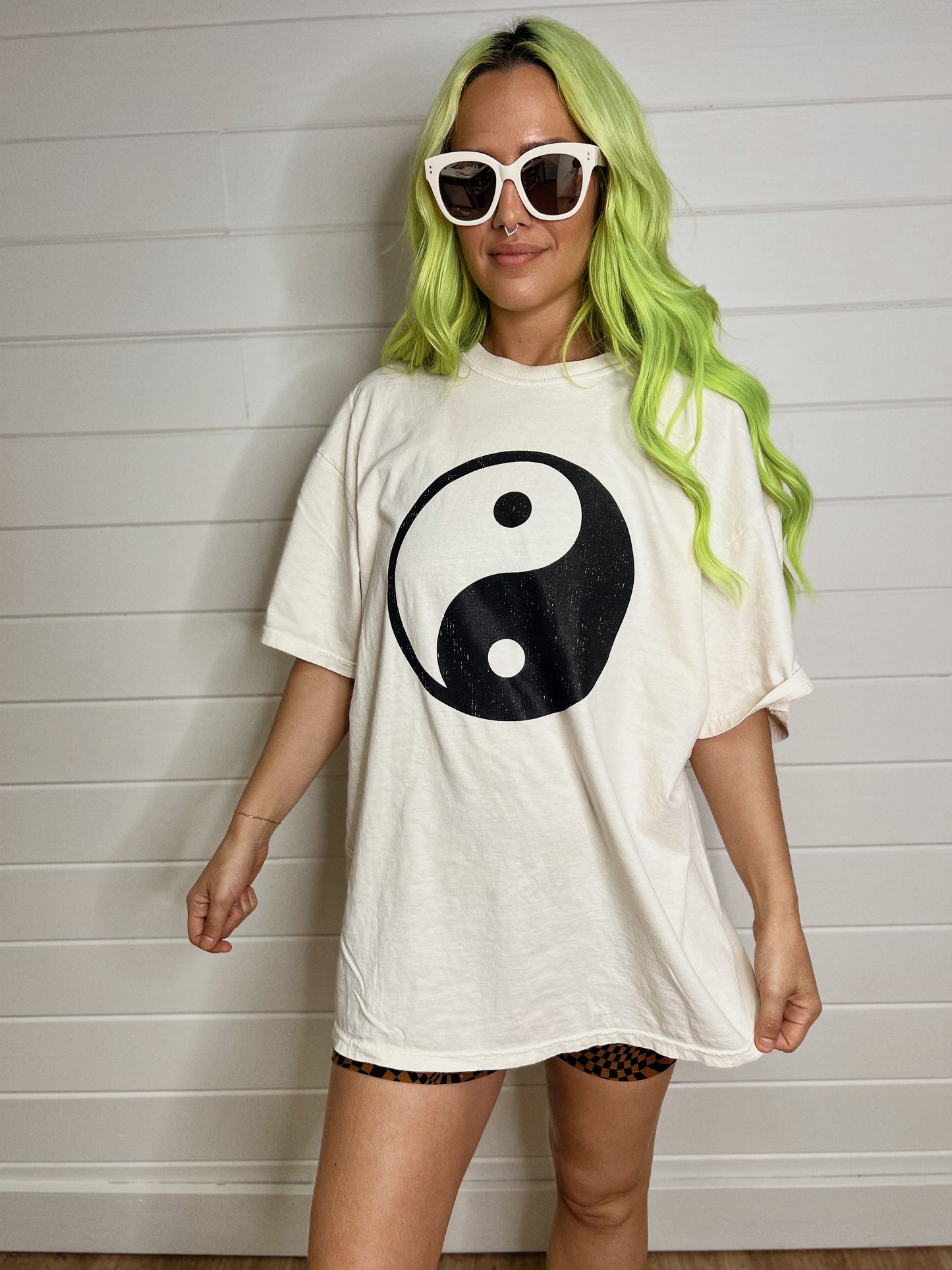 Yin + Yang Oversized Tee