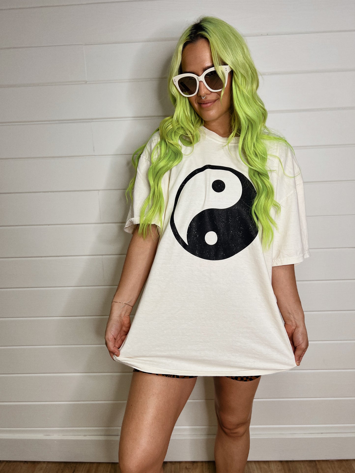 Yin + Yang Oversized Tee